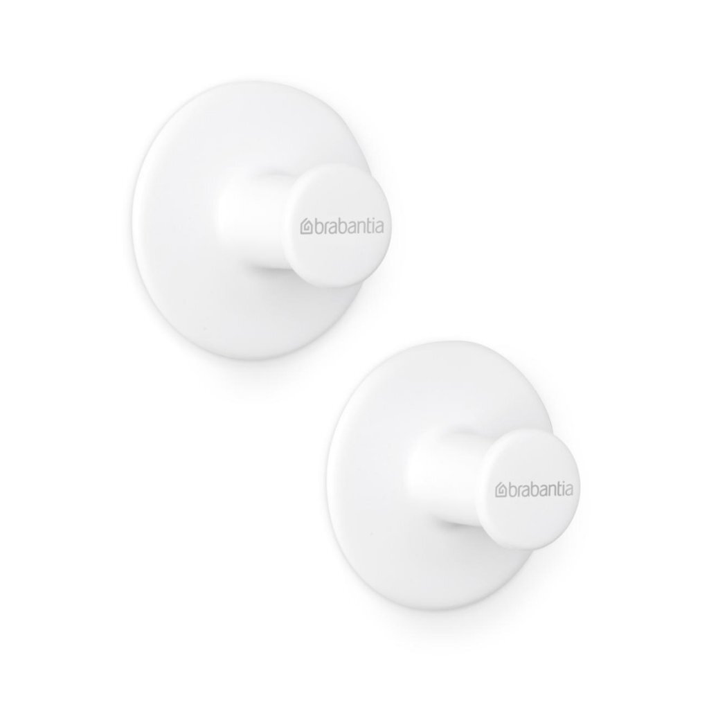 Brabantia renew handdoekhaakjes, set van 2 - white | 2 stuks