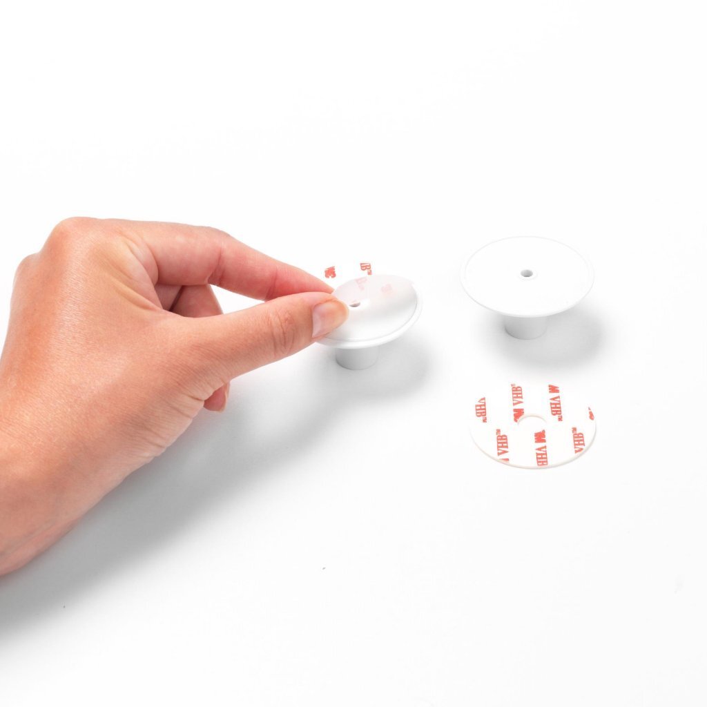Brabantia renew handdoekhaakjes, set van 2 - white | 2 stuks