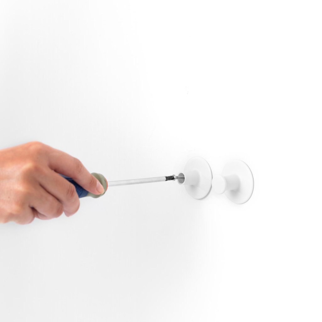 Brabantia renew handdoekhaakjes, set van 2 - white | 2 stuks