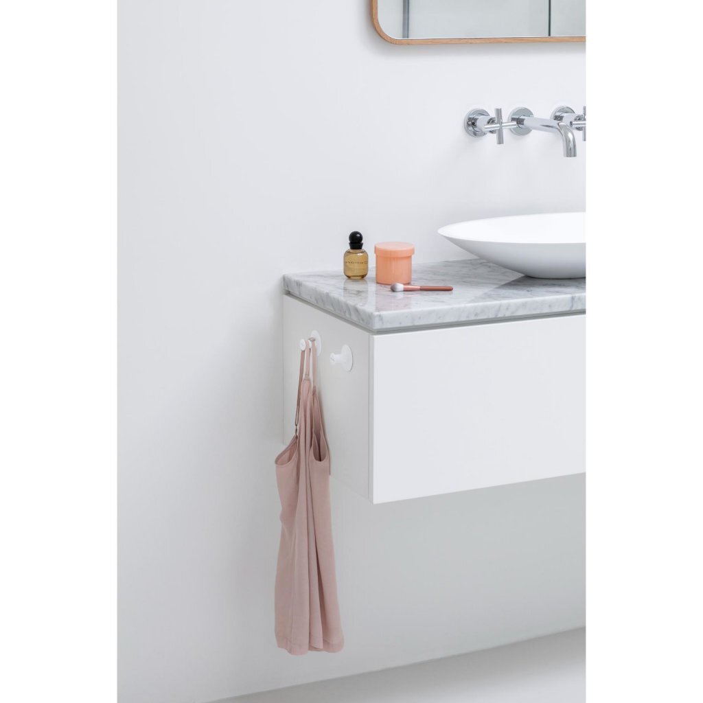 Brabantia renew handdoekhaakjes, set van 2 - white | 2 stuks