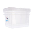 Sunware nesta opbergboxen 32l 3 stuks wit transparant