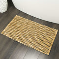 Dichtungsfäle Dichtungskinne Badematte Holzblock 52x90 cm Natur