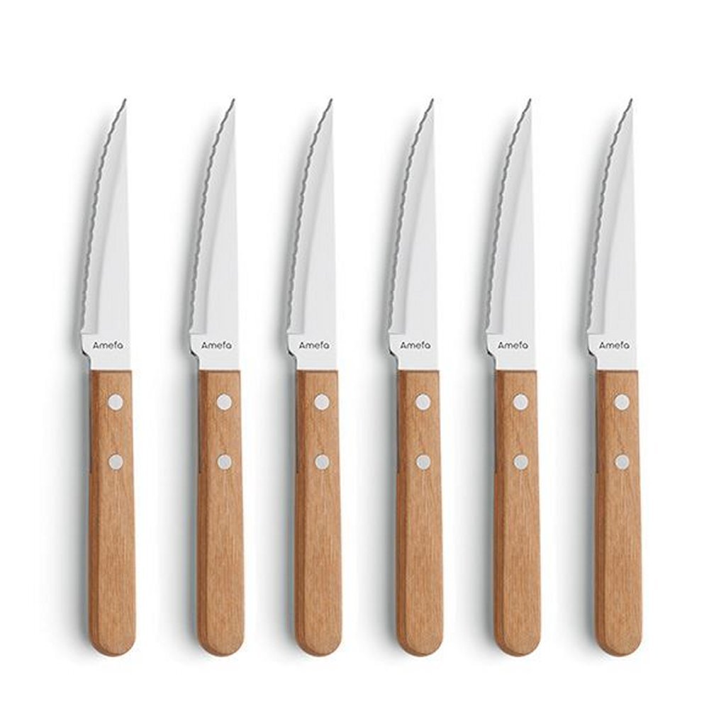 Amefa Pizza-Steakmesserset, 6-teilig