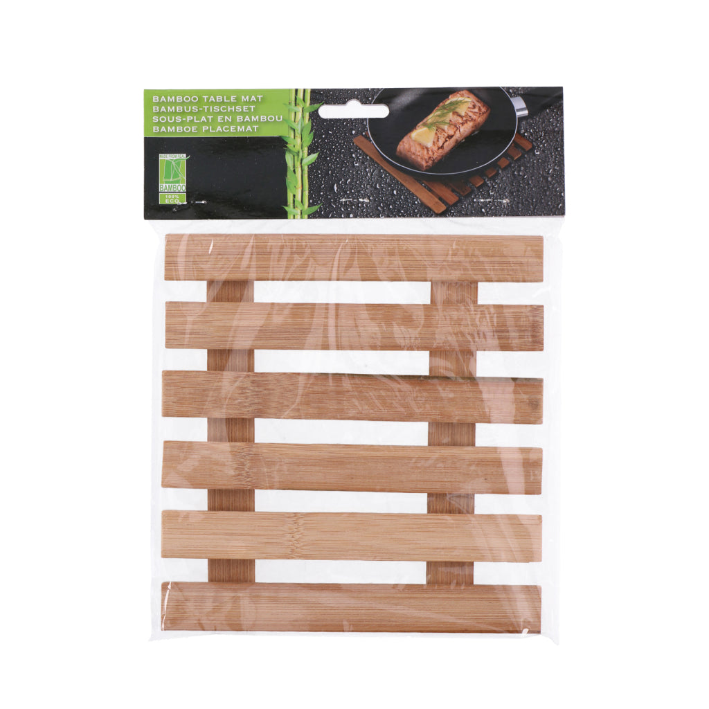 Placemat bamboe - 17,5x18cm