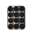 Alpina Muffinform 35x26,5x3 cm schwarz