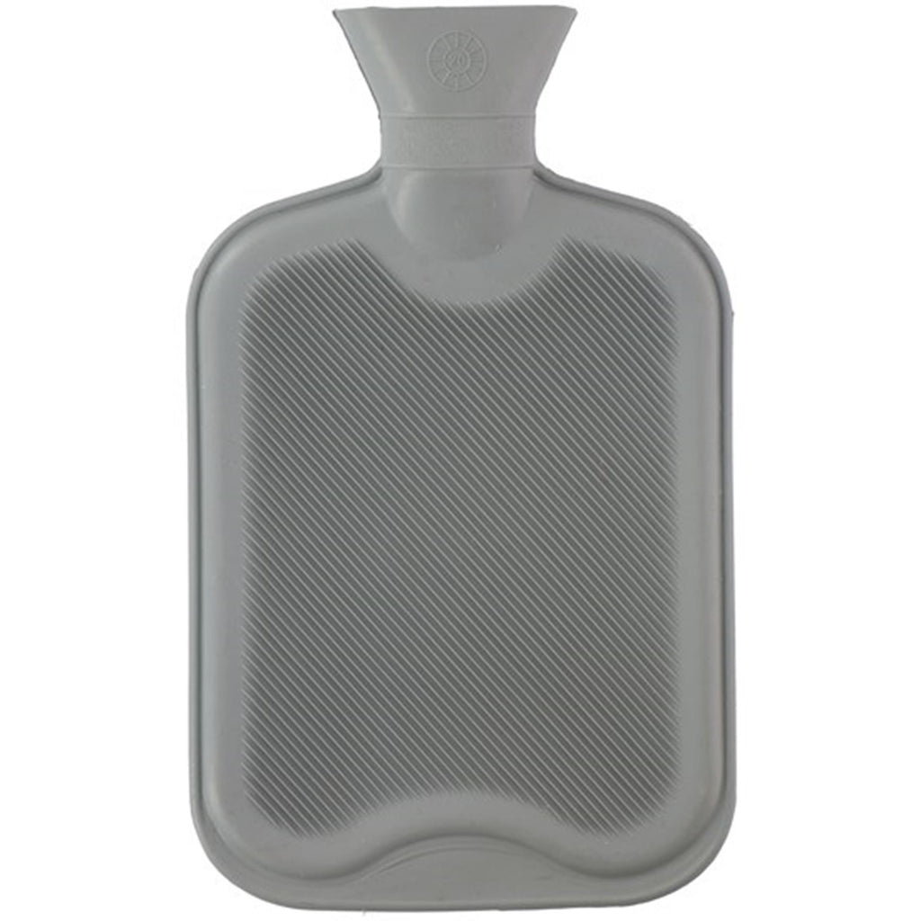 Warmwaterkruik 2 liter grijs of rood