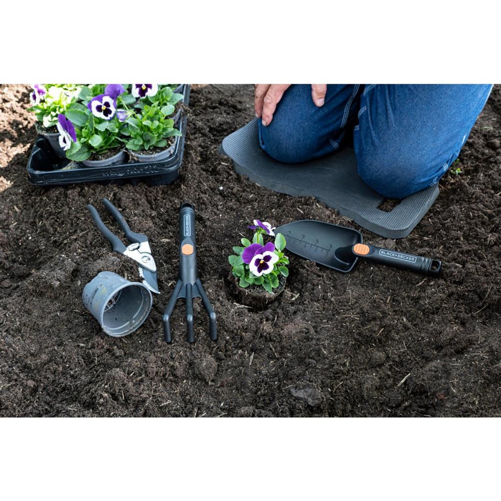 Black+Decker Gartengeräte, 4-teilig.