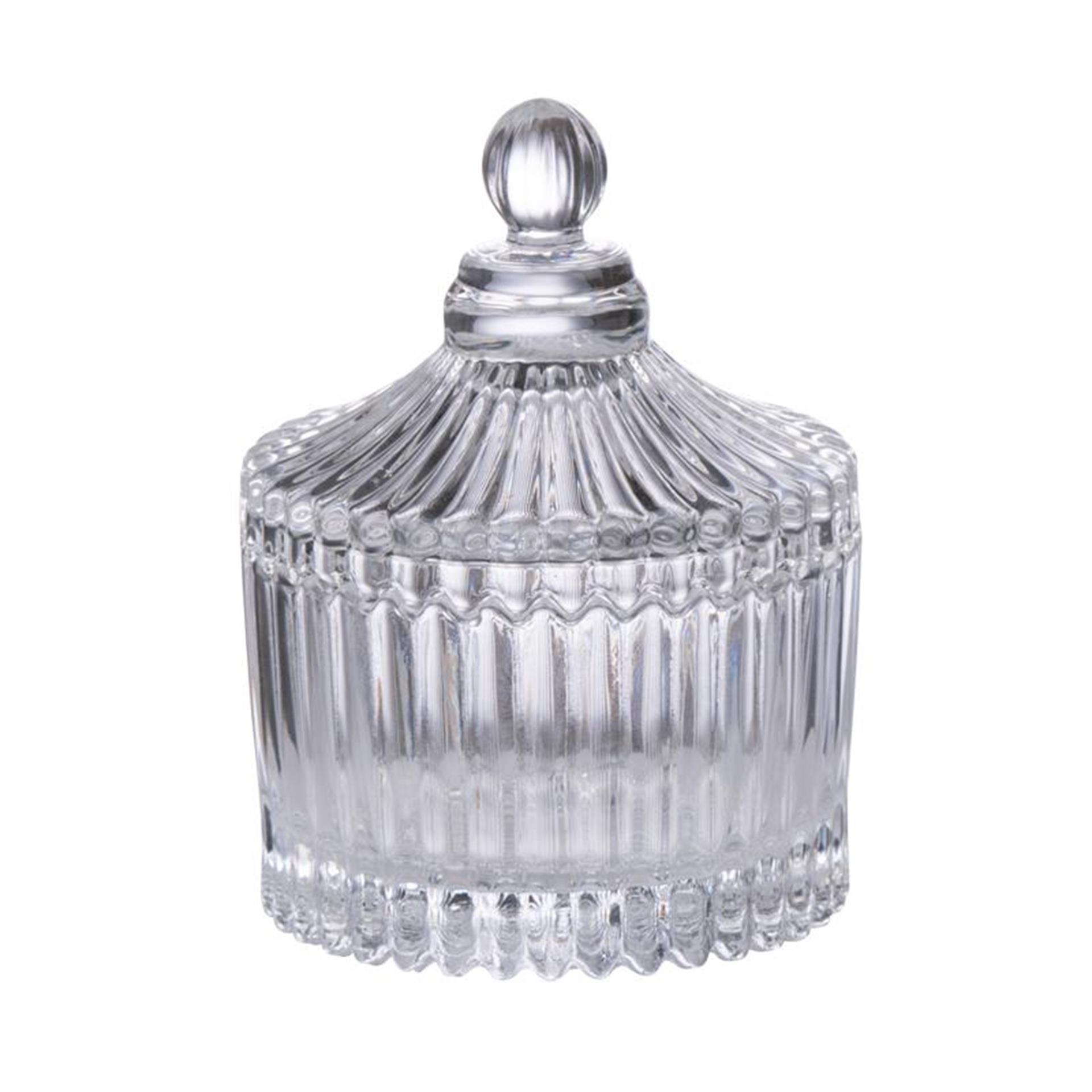 Alpina pot met deksel glas 90ml ø6,8x8,5cm