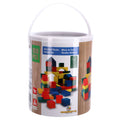 Blokkenton hout 100-delig | 2 stuks