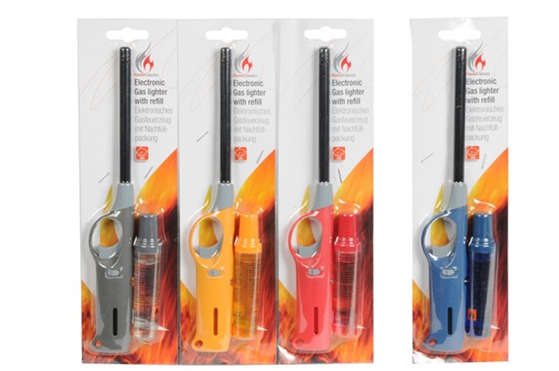 Flame classics aansteker 27cm met navulling 18ml