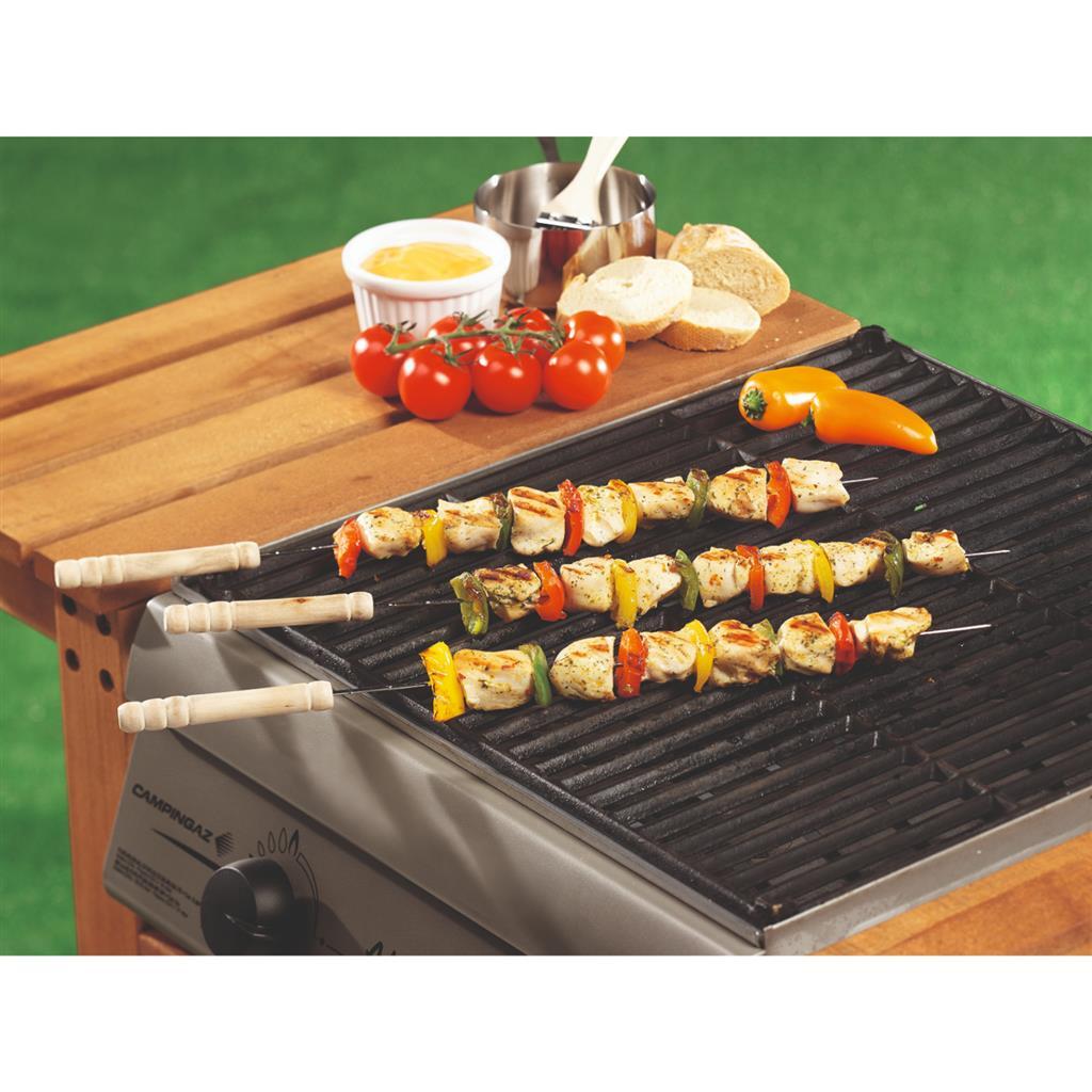 Bbq barbecue pennen spiezen 38.5cm 4 stuks