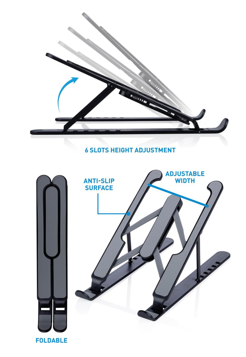 Grundig tablet- en laptopstandaard