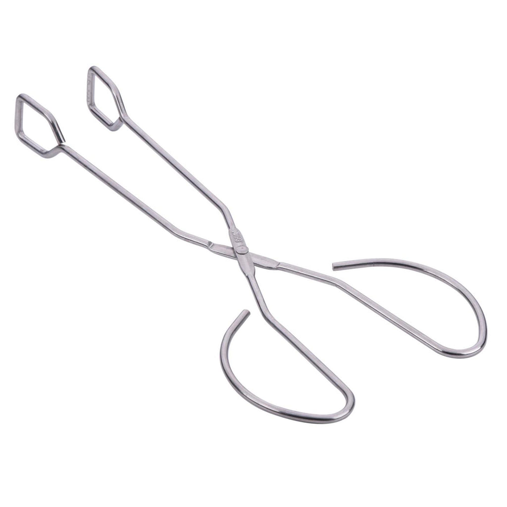 Bbq barbecuetang metaal 27cm