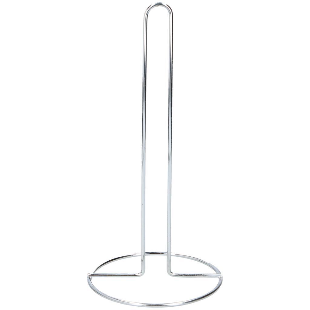 Basic keukenrolhouder 28 cm rvs