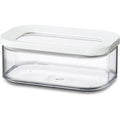 Mepal Modula Aufbewahrungsbox 425 ml, weißer Deckel | 4 Stück