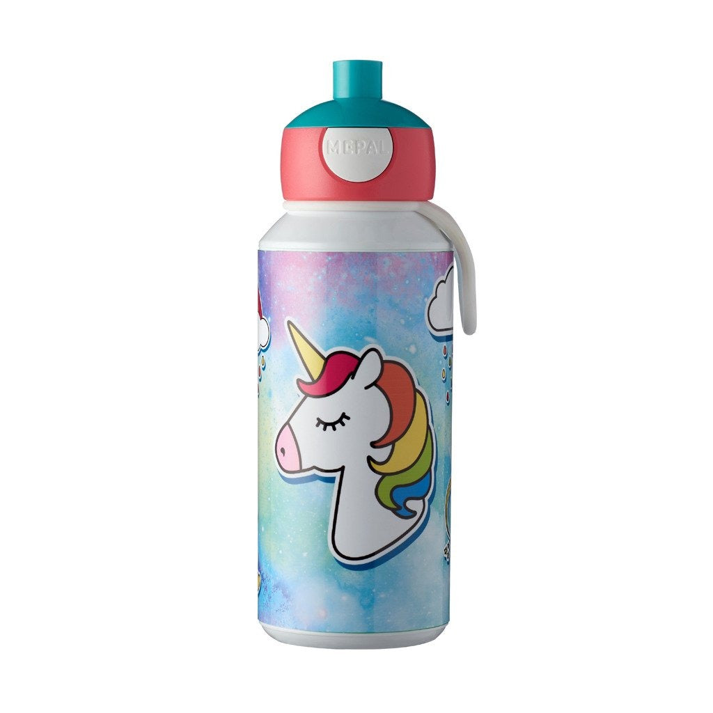 Rosti Mepal Pop-up-Trinkflasche Einhorn 400 ml