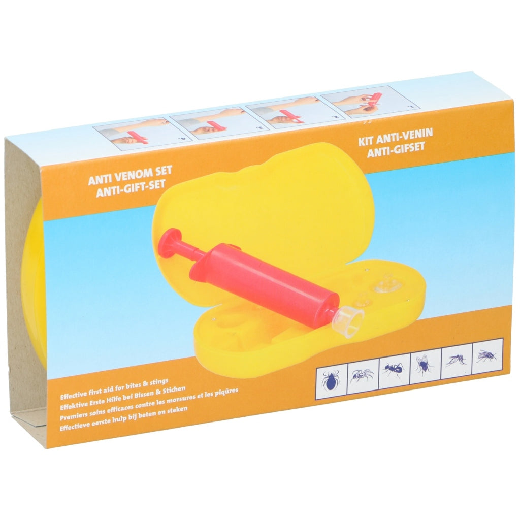 Lifetime anti-gifset uitzuigpompje voor insectenbeten