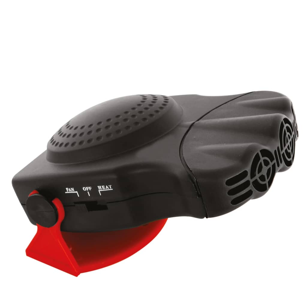 Carpoint Autolüfter 12 Volt 19 cm schwarz/rot