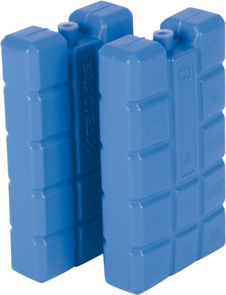 Diversen 2 koelelementen blauw | 15 x 8 x 2 cm