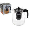Excellent houseware theepot glas 1,5 liter