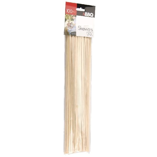 Einfache Bambus-Satay-Spieße, 100 Stück