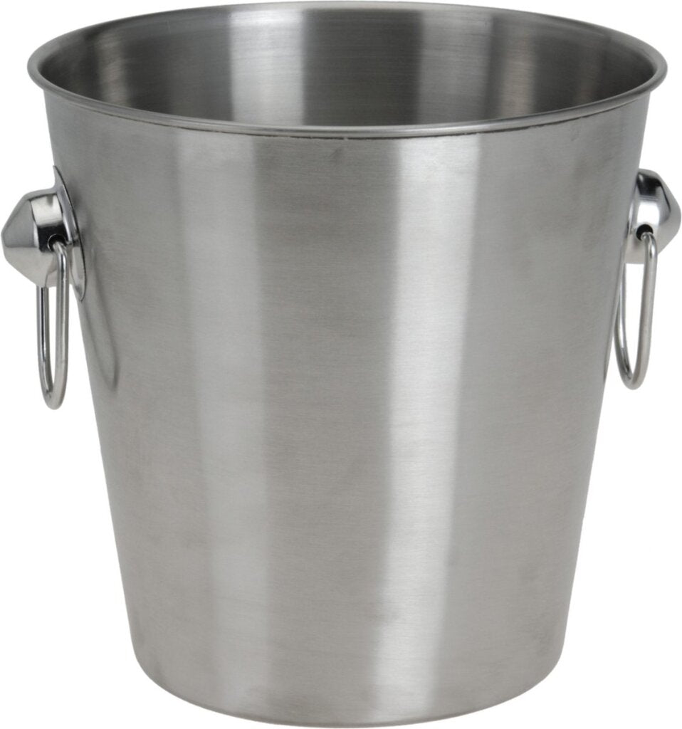 Ausgezeichneter Champagnerkühler, Eiskübel, 3 l, silberfarbener Edelstahl, D20 cm