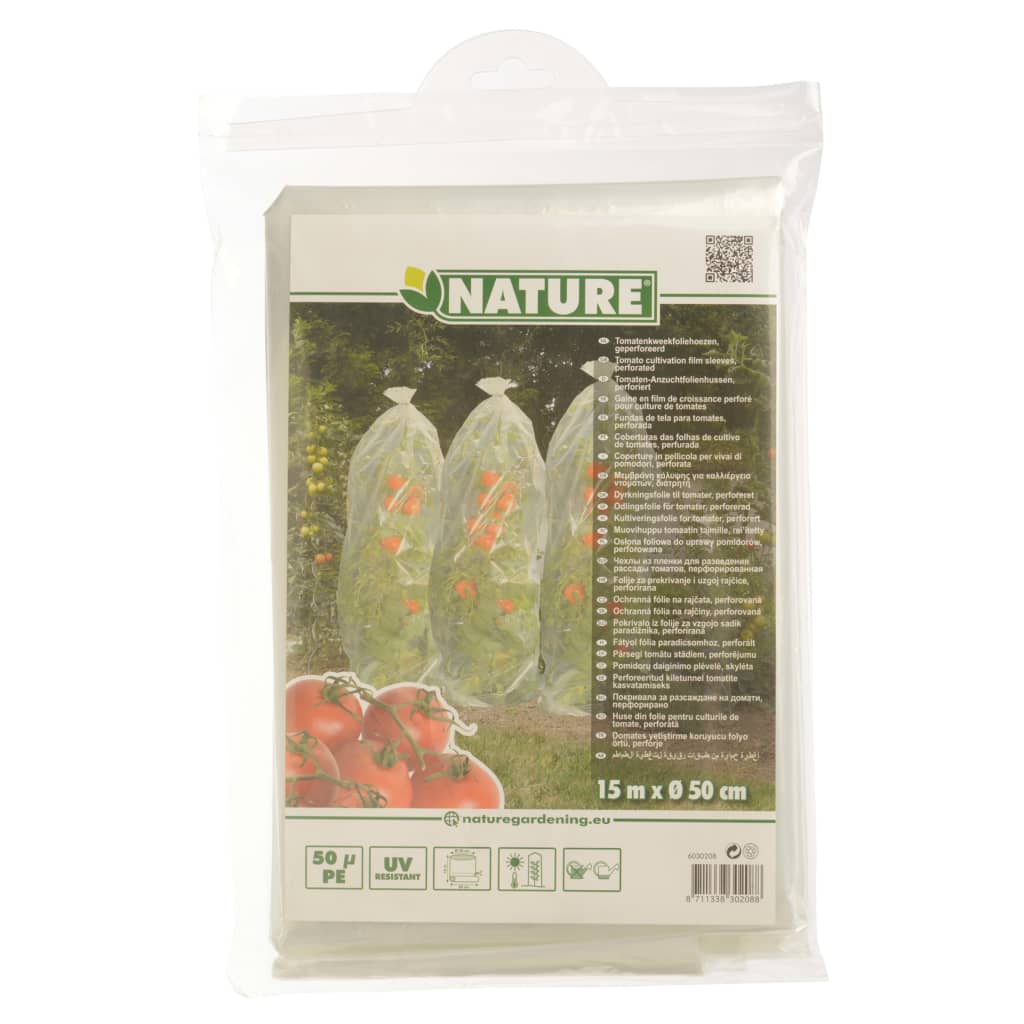 Naturfolienabdeckung für Tomatenpflanzen 1500 x 50 cm