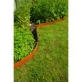 Nature borderrand 3 st 91,4x10,2 cm cortenstaal
