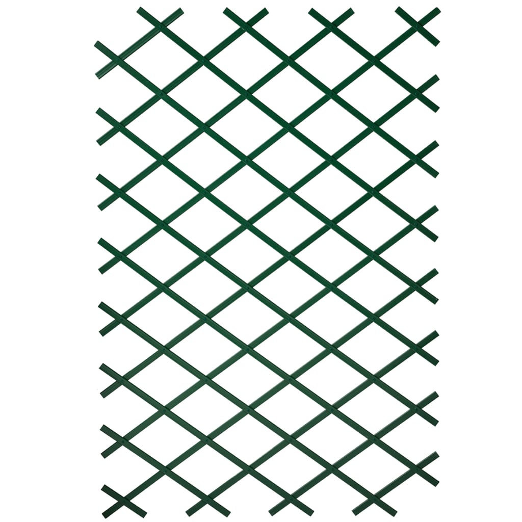 Klettergerüst für Naturpflanzen 100x200 cm PVC grün 6040704