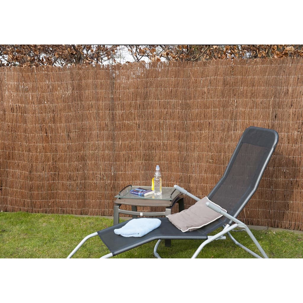 Nature Nature Gartenbildschirm 1,5 x 3 m 3 cm dick Heide