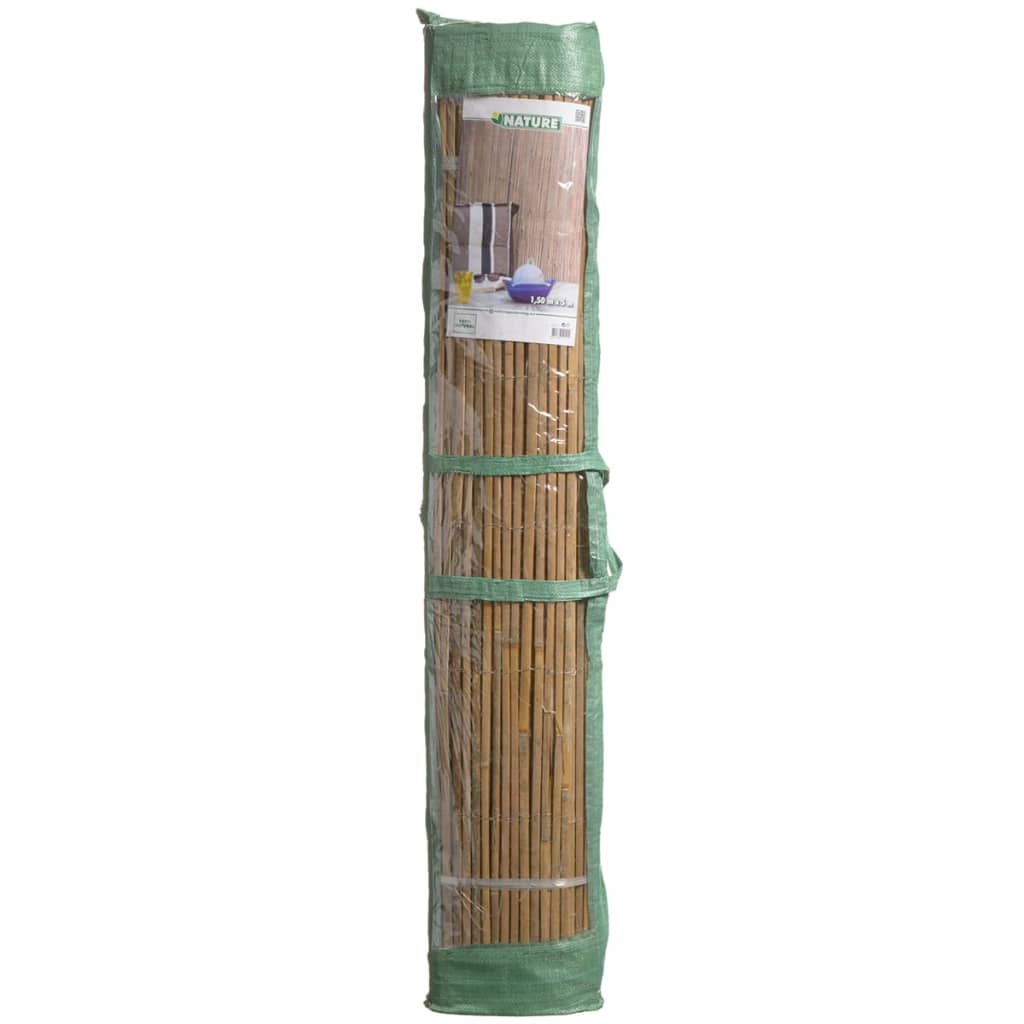 Nature tuinscherm 1,5x5 m bamboe