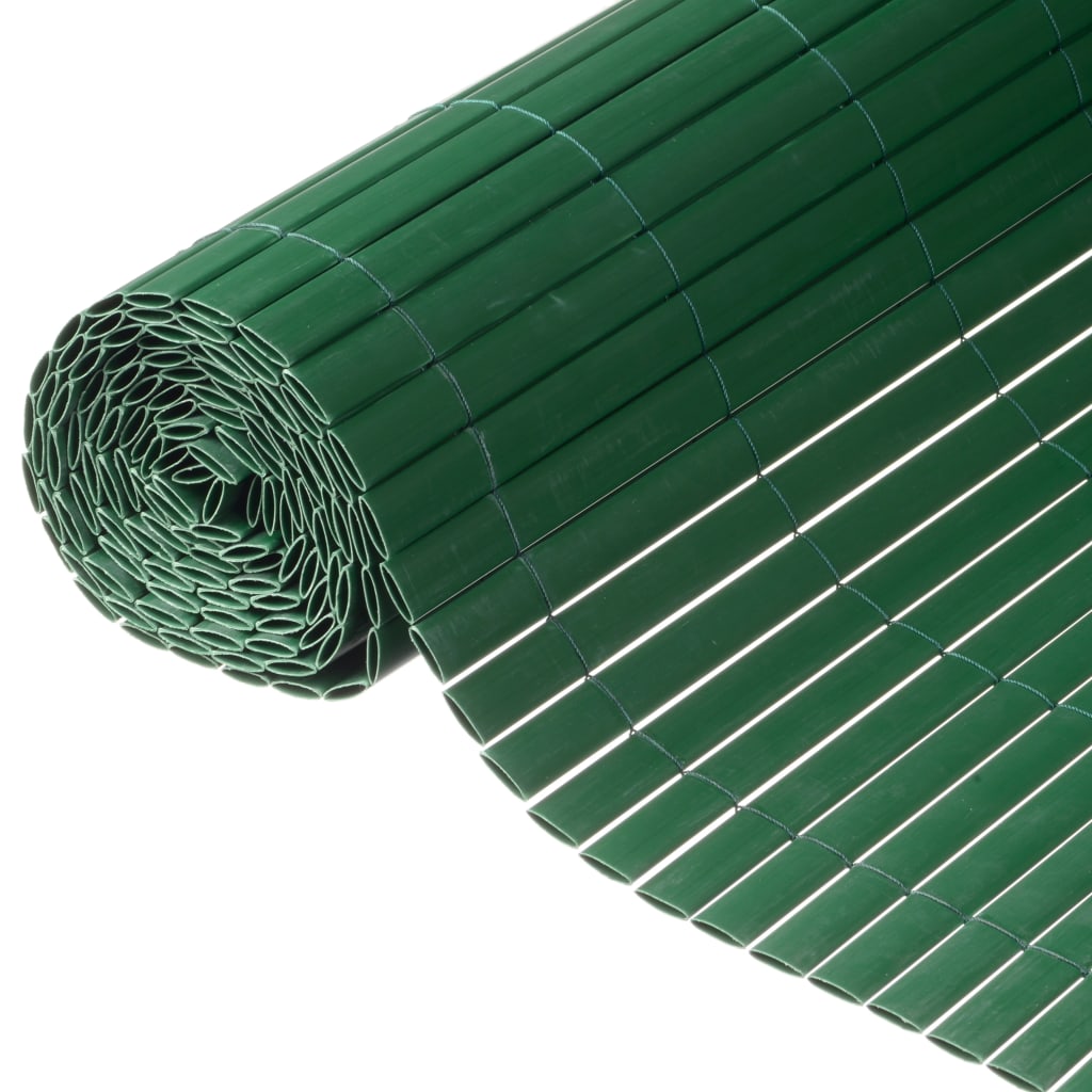 Nature Nature Garten-Sichtschutz doppelte 1,5 x 3 m PVC grün