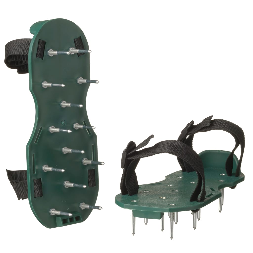 Naturrasenbelüftung Sandalen grün