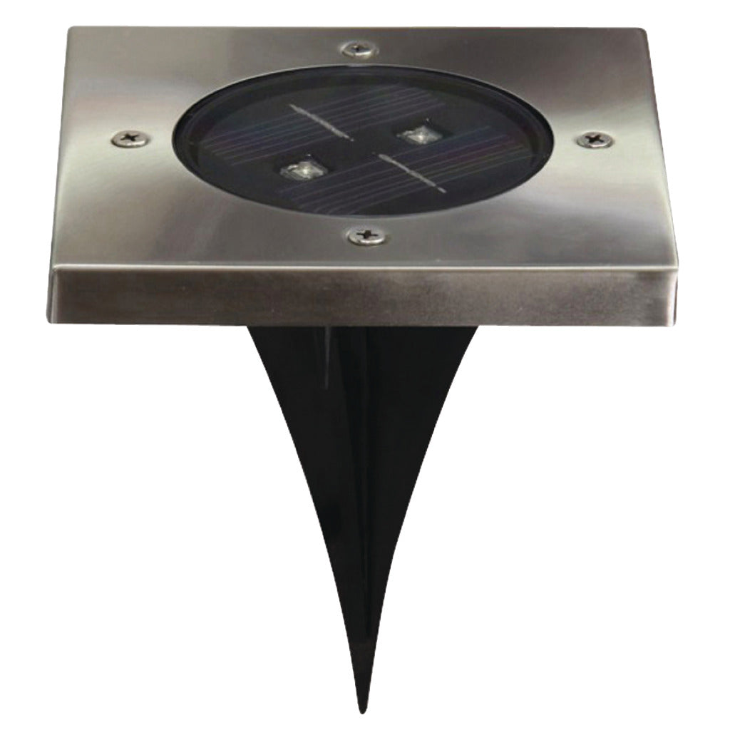 Ranex ra-5000406 LED-Solar-Bodeneinbaustrahler aus Edelstahl