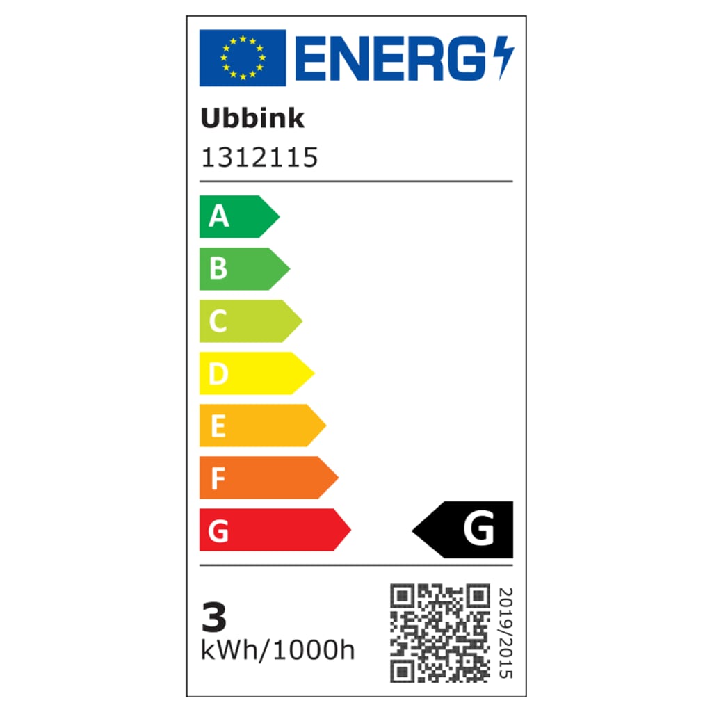Ubbink Ubbink Lichtleiste mit 20 LEDs 30 cm Weiß 1312115