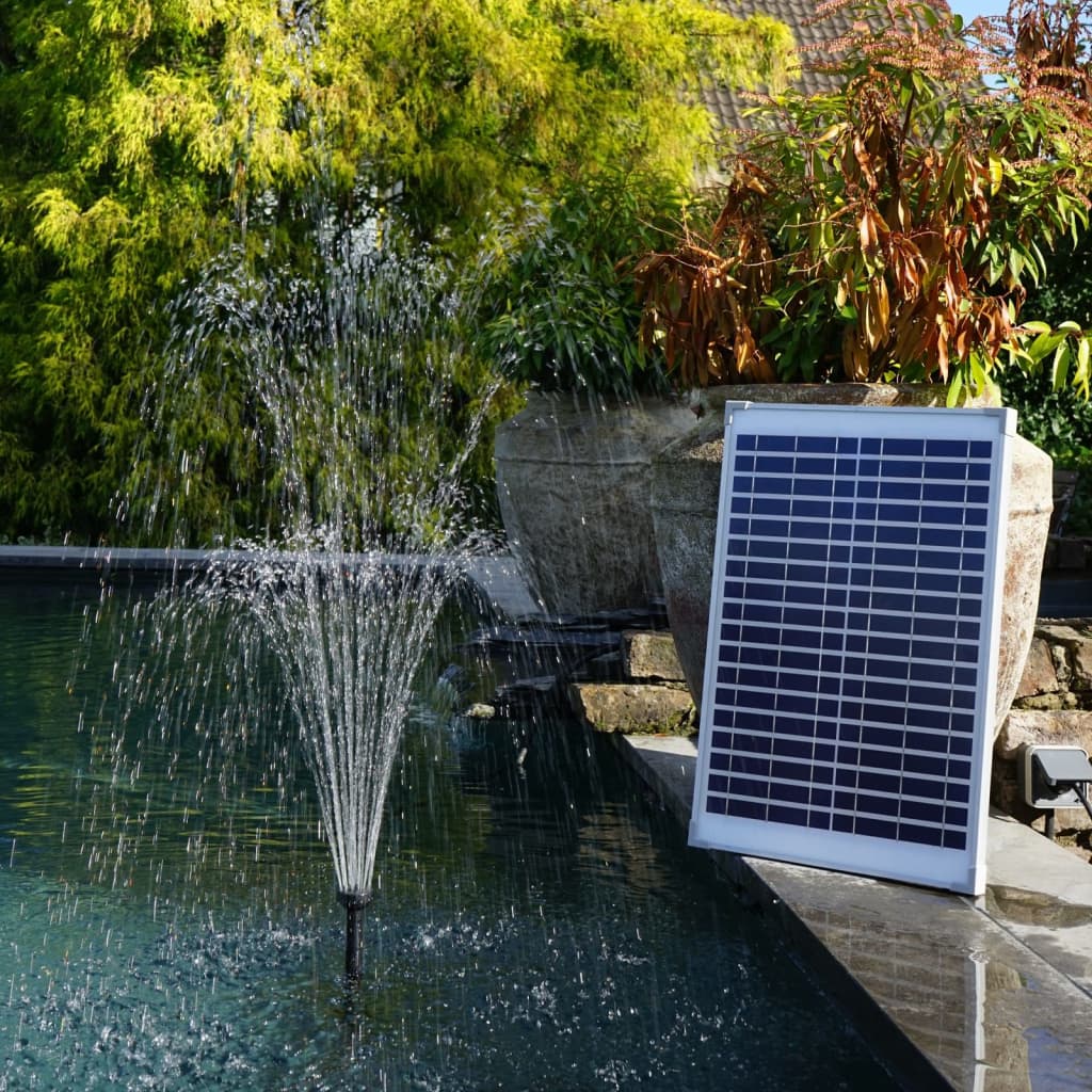 Ubbink solarmax 1000 pomp (zwart, incl. solarpaneel, pomp)