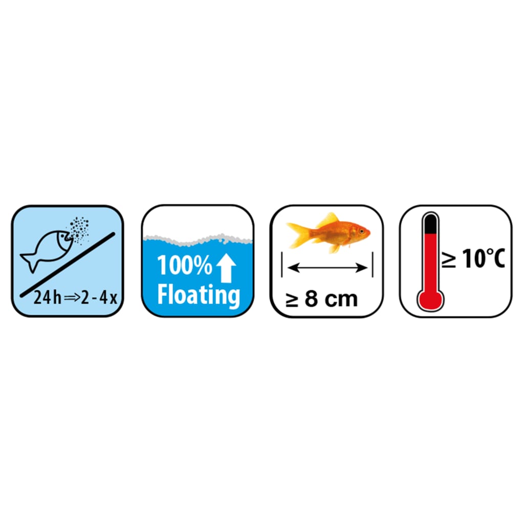 Ubbink Fischfutter, Fischmischung, Universalmenü, 3 mm, 5,4 l