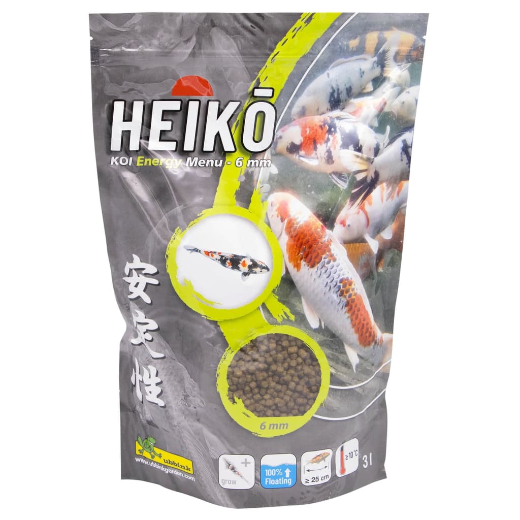 Ubbink Fischfutter Heiko Koi Energiemenü 6 mm 3 l