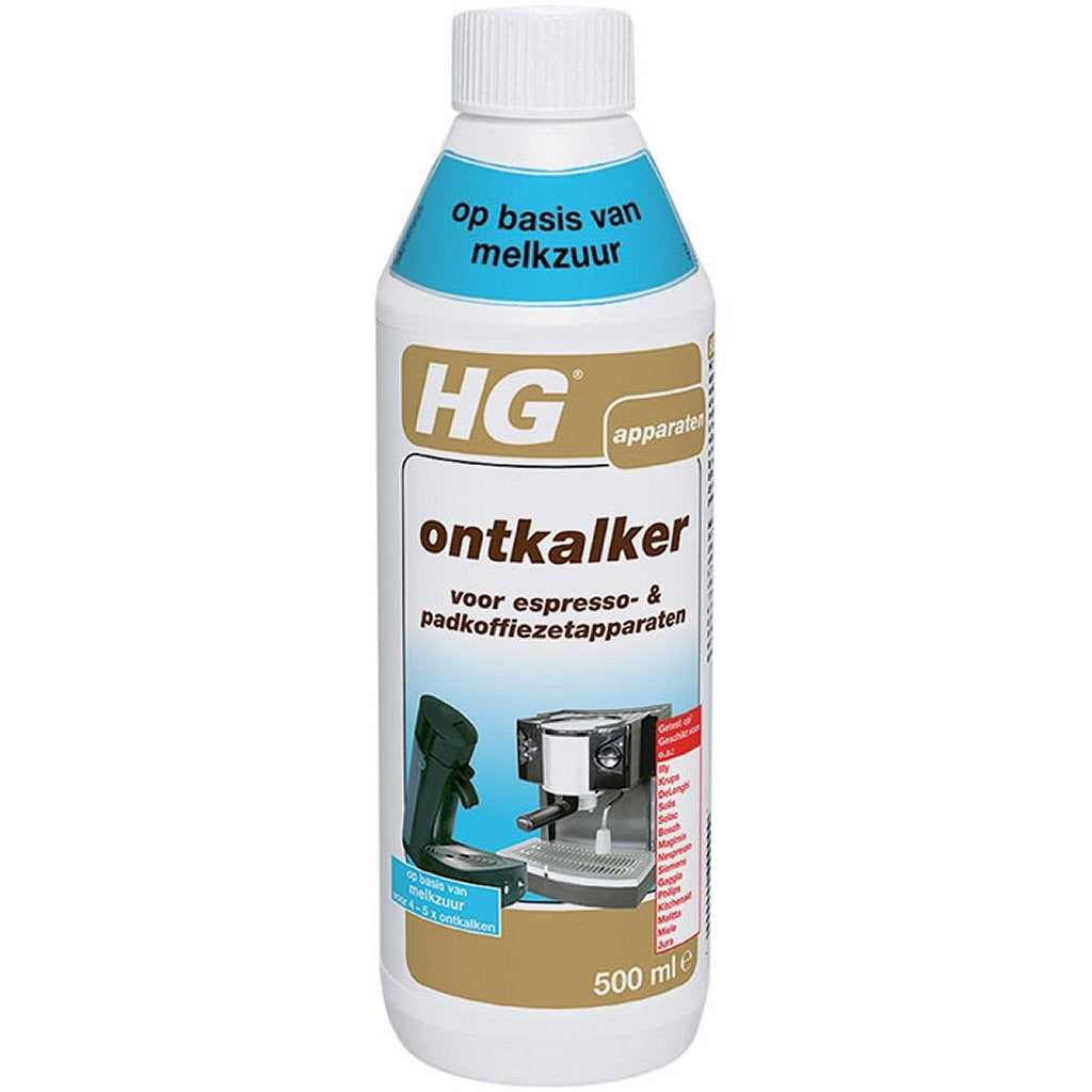 HG Kaffeemaschinen-Entkalker Milchsäure 0,5 l