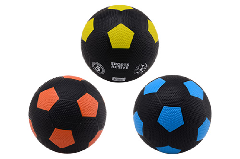 Johntoy sports active rubberen voetbal, maat 5