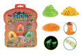 Johntoy dino world - 3 slijm eieren met glow in the dark dino op kaa