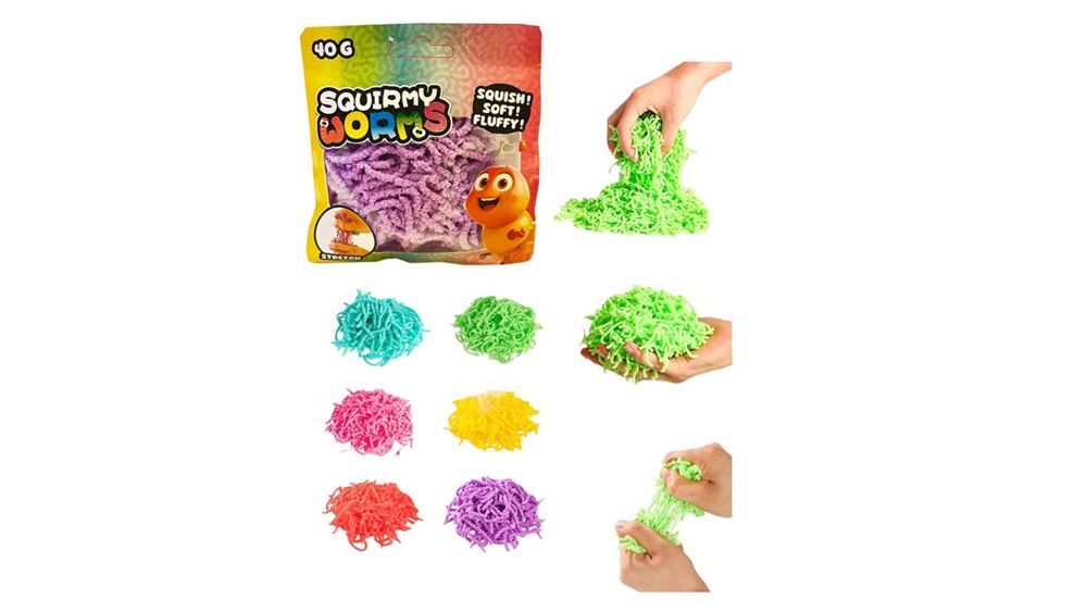 Johntoy quirmy worms color - 40gr.