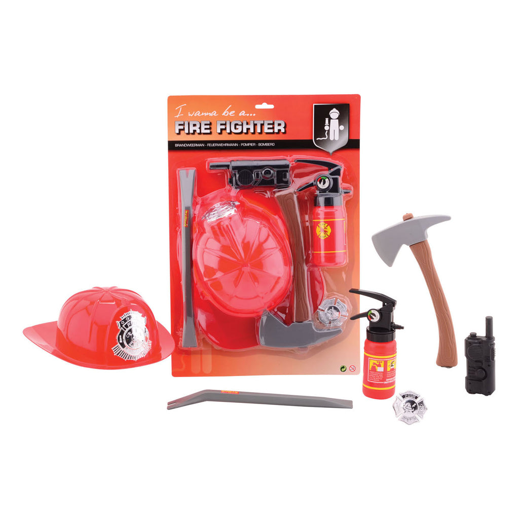 Johntoy john toy brandweer speelset 6 delig