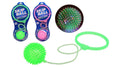 Johntoy outdoor: skip bal met licht. 2 ass. 3+