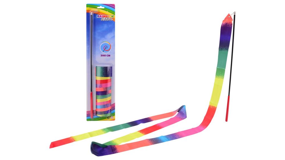 Regenbogenband für Outdoor-Spaß, 2 m.