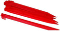 Outdoor-Zeltheringen aus Kunststoff, 30 cm, 6 Stück