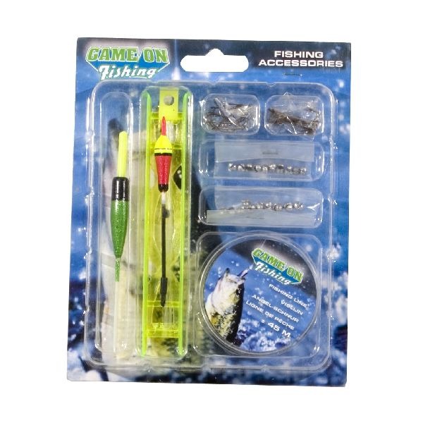 Spielset mit Fischfutter