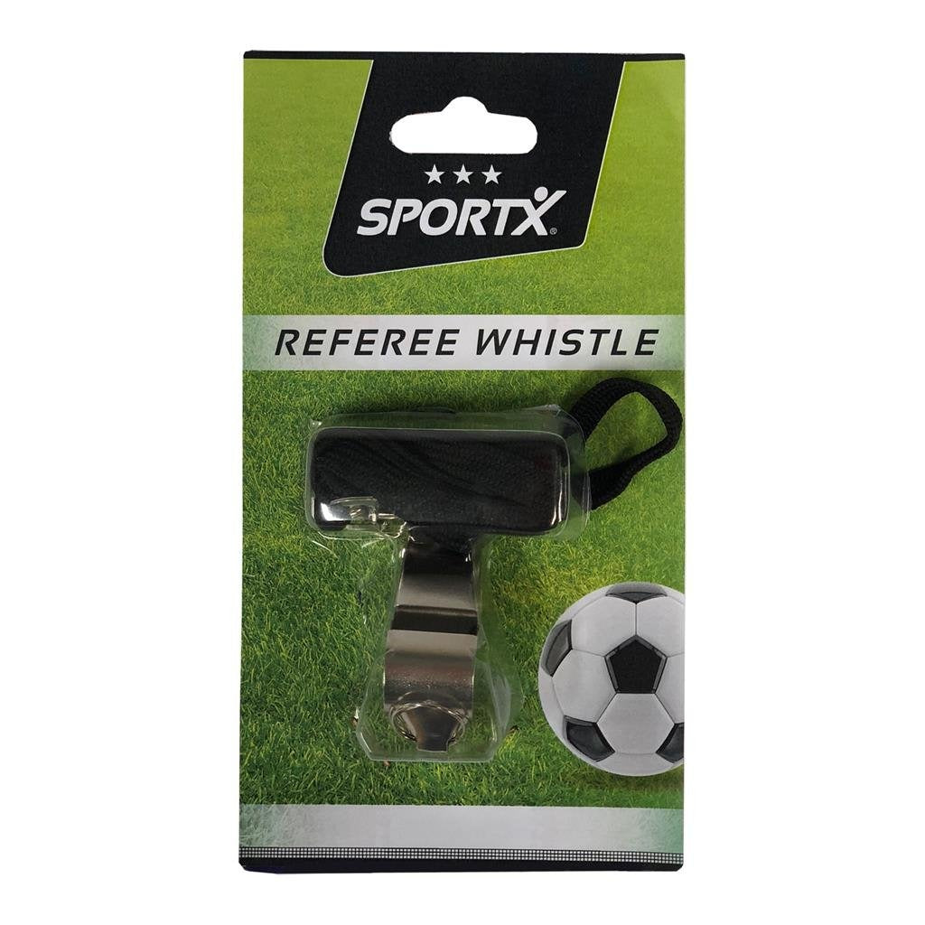 SportX Schiedsrichterpfeife aus Metall