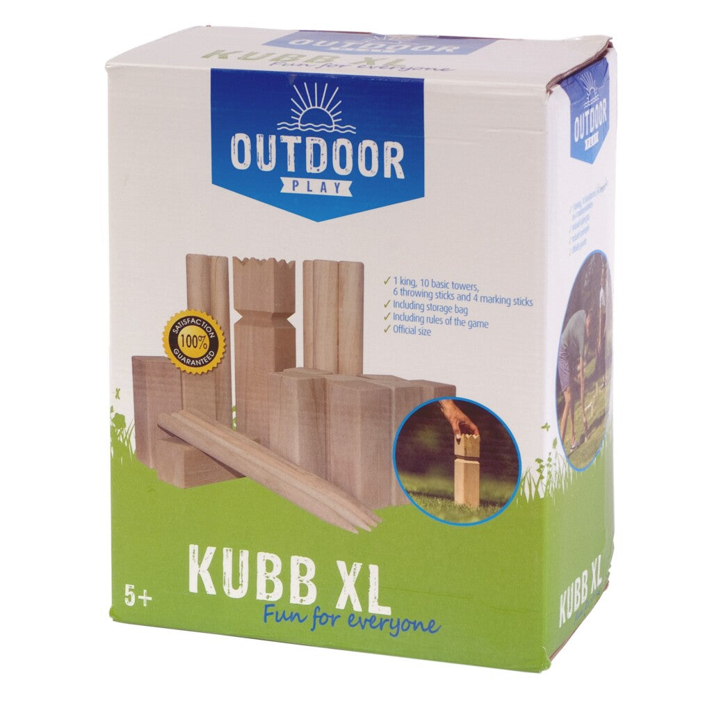 Outdoor play houten kubb game official
