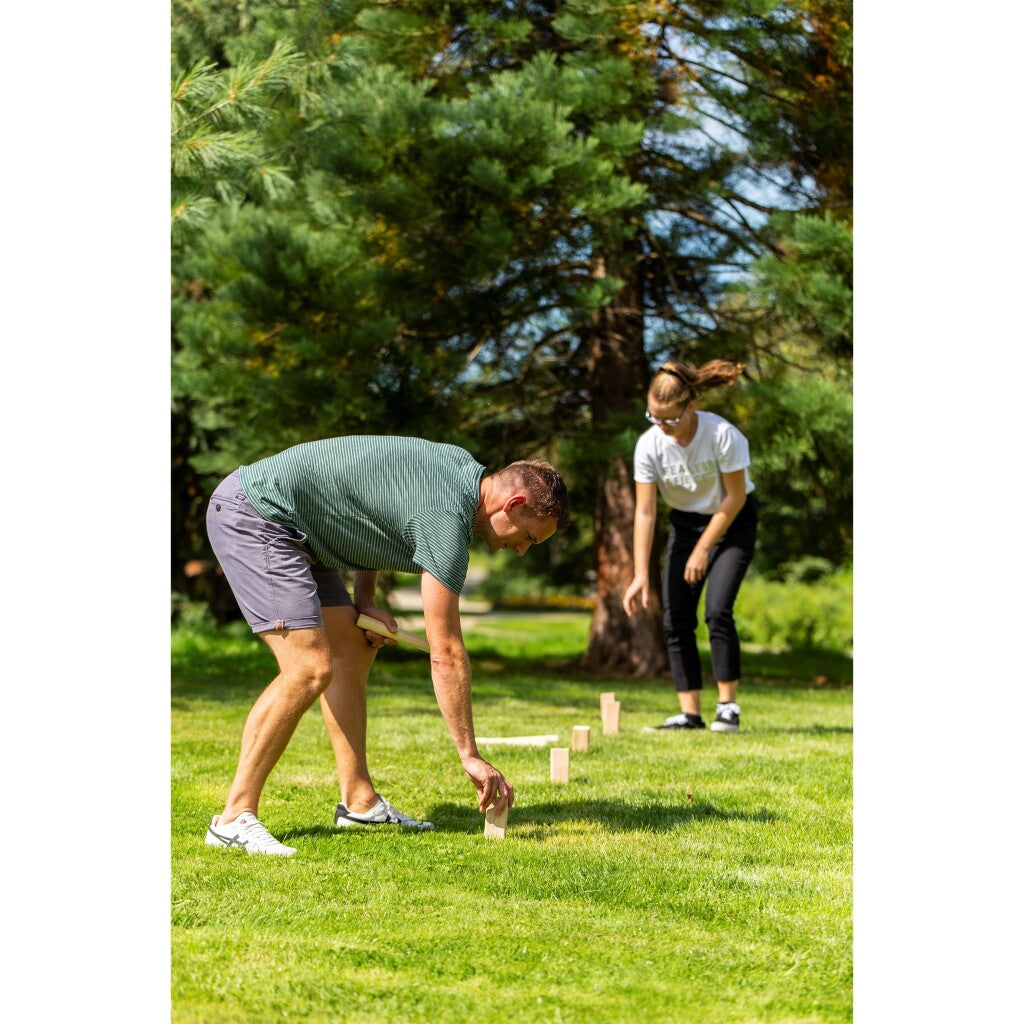Outdoor play houten kubb game official